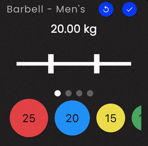 Weight calculator demonstration